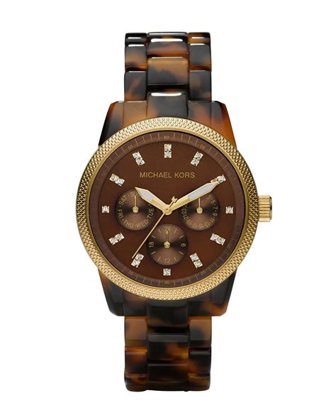 michael kors jet set tortatoise watch|Michael Kors Tortoise Jet Set Watch .